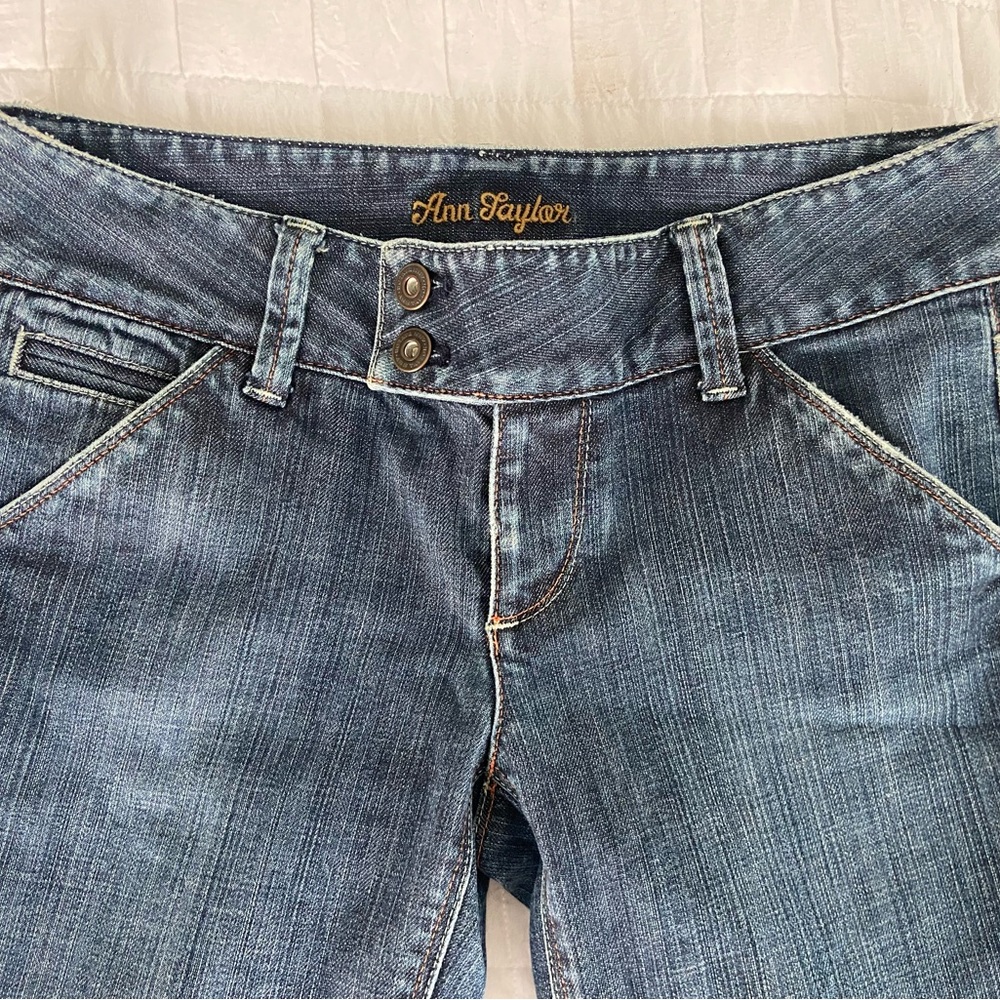 Ann Taylor Blue  Jeans with Classic Medium Wash